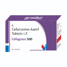  pharma franchise products in Ahmedabad - Sungrace Pharma -	cefugrace 500 tablets.jpg	